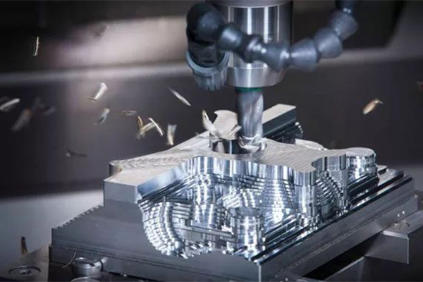 7 pieza metálica de mecanizado cnc