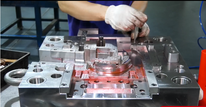 injection molding moldura de inyección