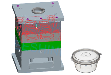 Moldeo por inyección de copa de PP